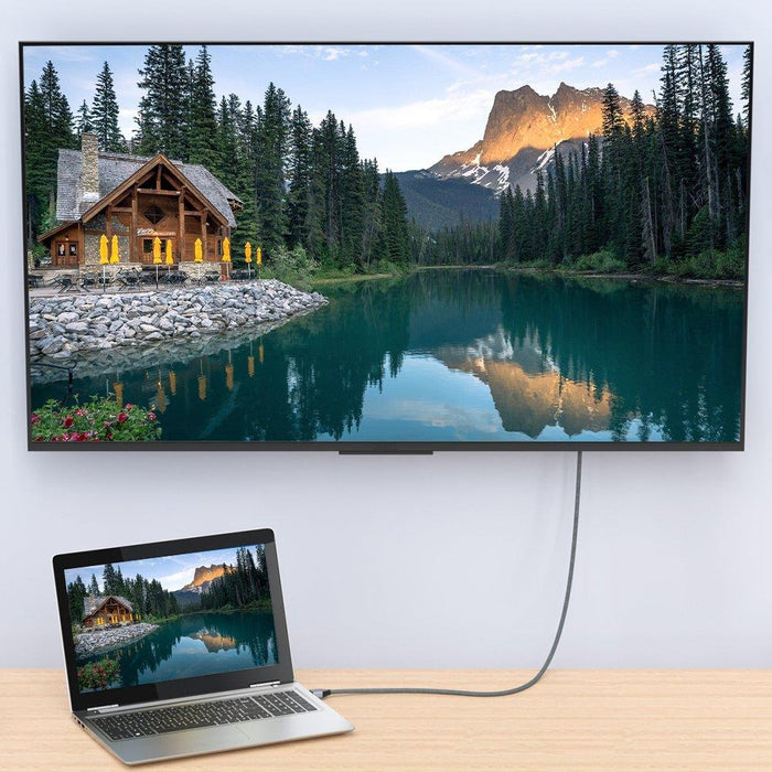 Wozinsky HDMI 2.1 Cable 8K 60 Hz 48 Gbps / 4K 120 Hz / 2K 144 Hz 5 m Silver (WHDMI-50)