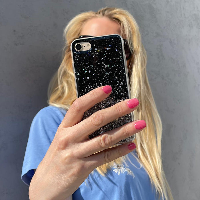 Wozinsky Star Glitter Shining Cover for Xiaomi Redmi K40 Pro+ / K40 Pro / K40 / Poco F3 green