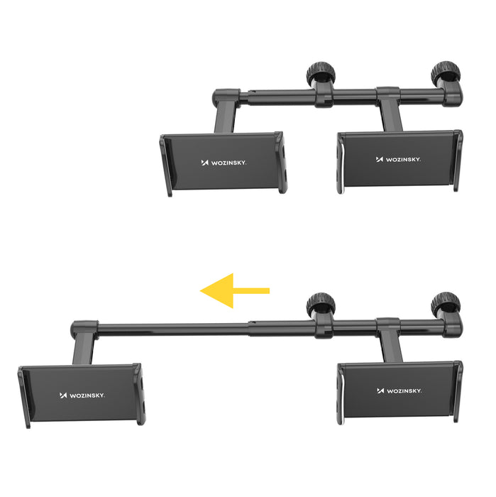 Wozinsky Double Headrest Car Phone Holder Black (WTHBK1)