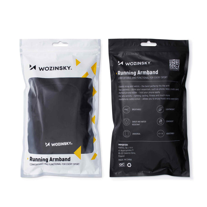 Wozinsky Running Armband Black (WABBK1)