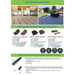 WPC DECKING BOARD 200CM TEAK. ROSSIMA FOREST FEEL - Декинг плочи<<<Външни настилки<<<Подови и стенни