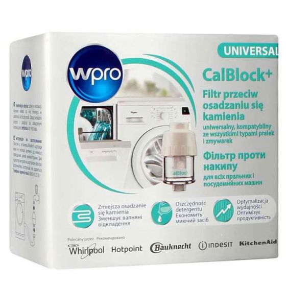 Water softening kit WPRO Calblock+ for washing machines and dishwashers 484000008904