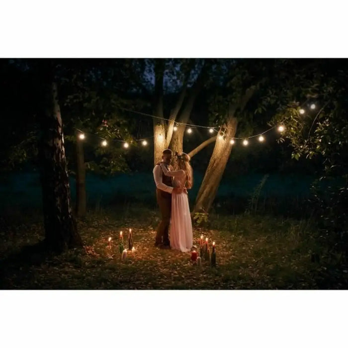 Wreath of LED Lights Lumisky Black Modern (1 Unit) - Декорация и Осветление<<<Дом Градина<<<BigBuy&&&LED