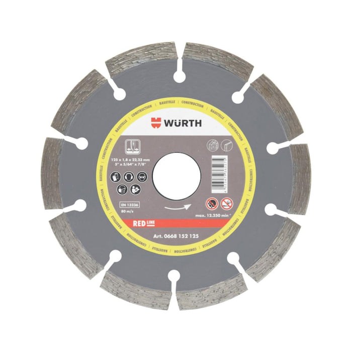 DIAMOND DISC FOR CONCRETE Φ125MM