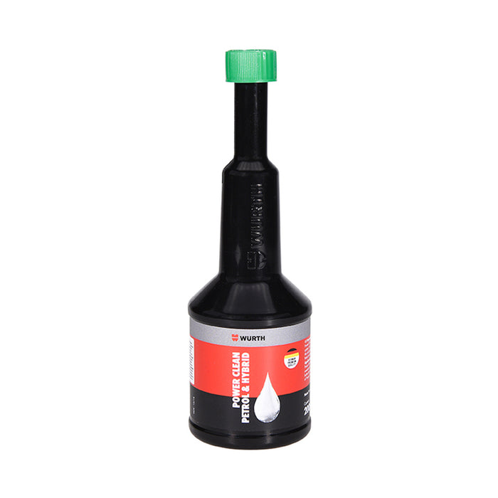 ADDITIVE FOR PETROL AND HYBRID 200ML WURTH POWER CLEAN