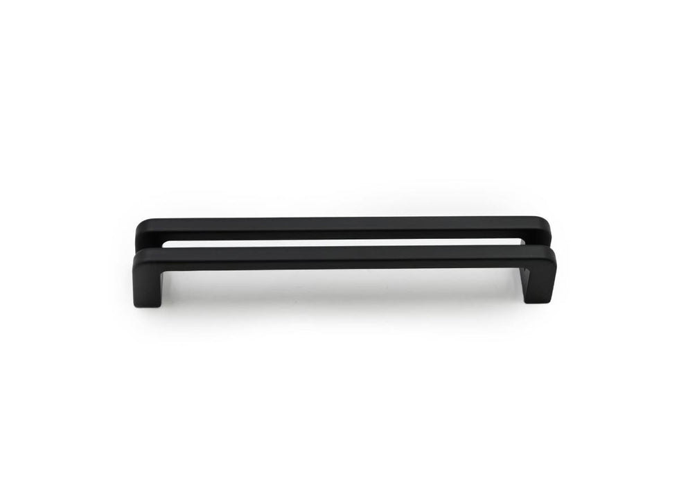 FURNITURE HANDLE 11791 128MM BLACK MATTE