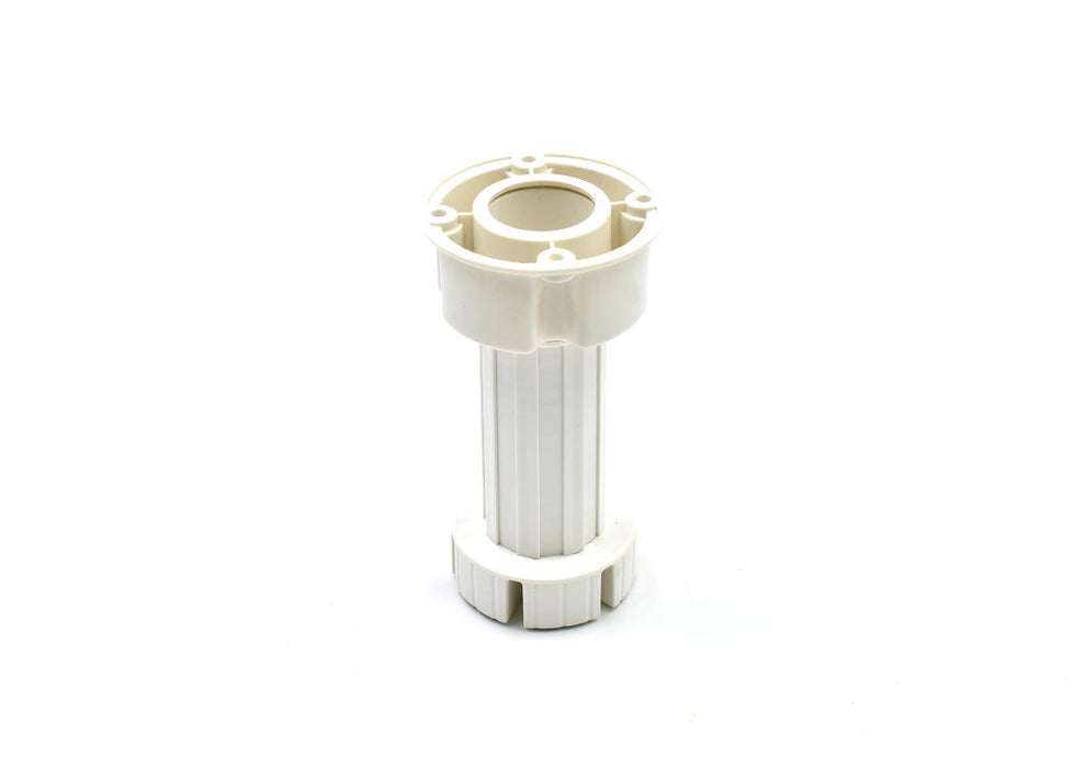 FURNITURE KITCHEN LEG PVC 100-150MM WHITE
