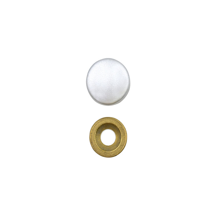 DECORATIVE CAP FOR SCREW CHROME MAT F20 MM 2 PCS X-IT