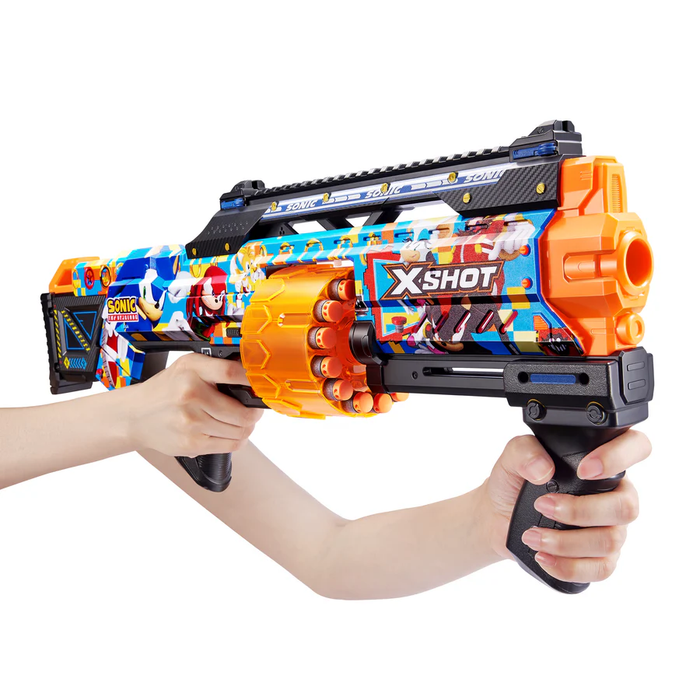 Blaster X-Shot Skins - Last Stand, Sonic, 16 soft darts