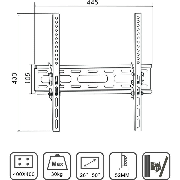 TV stand X-TREMER 2650T