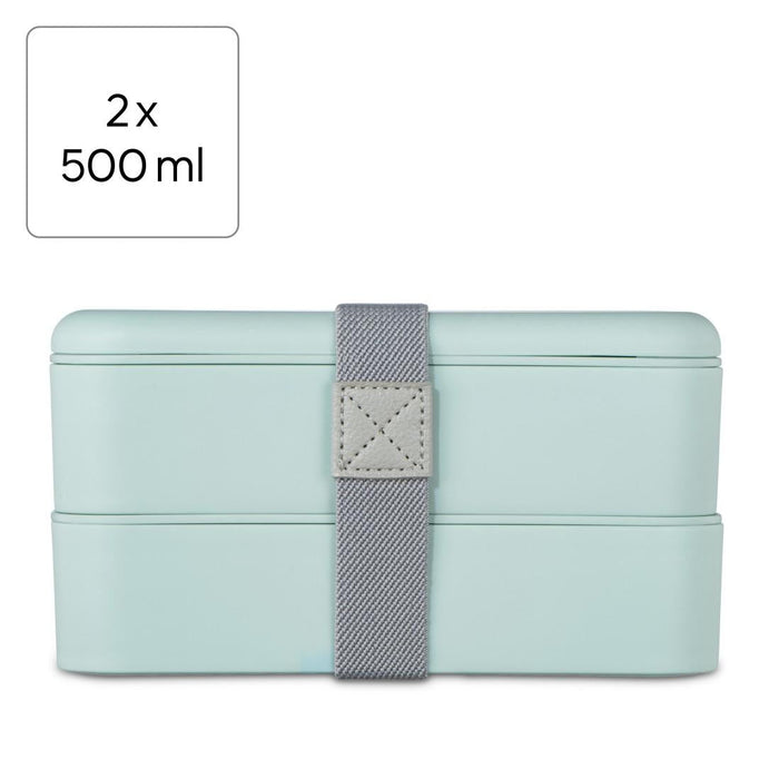 Xavax Bento Box 2 x 500ml Pastel Blue - Кутии за храна<<<Продукти за дома<<<ValiAPI