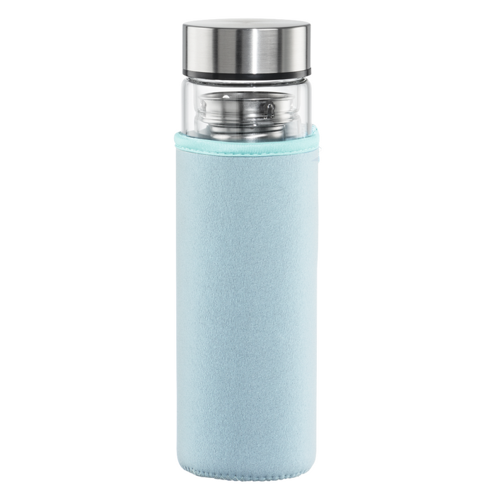 Xavax To Go Glass Bottle 450 ml Protective Case Strainer - Бутилки<<<Продукти за дома<<<ValiAPI&&&Термоси<<<За