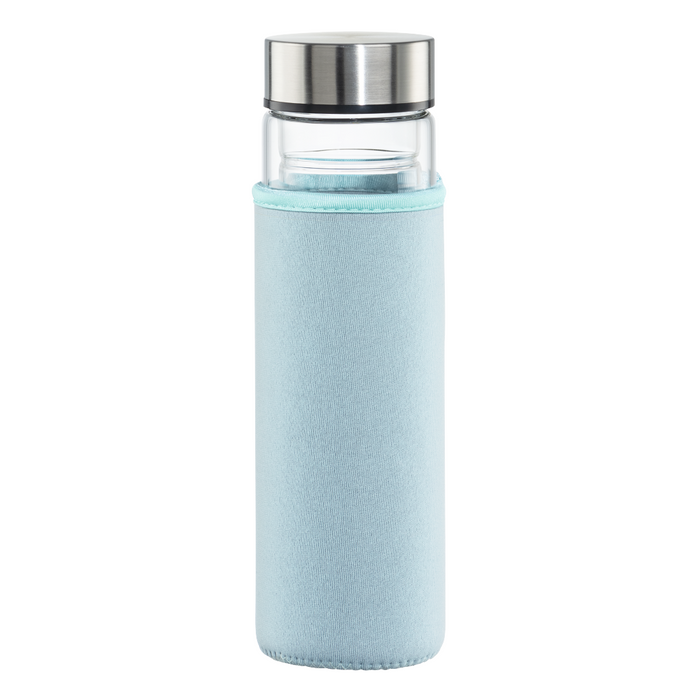 Xavax To Go Glass Bottle 450 ml Protective Case Strainer - Бутилки<<<Продукти за дома<<<ValiAPI&&&Термоси<<<За