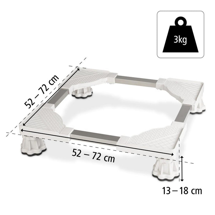 Adjustable base Xavax, for washer / dryer, 110232