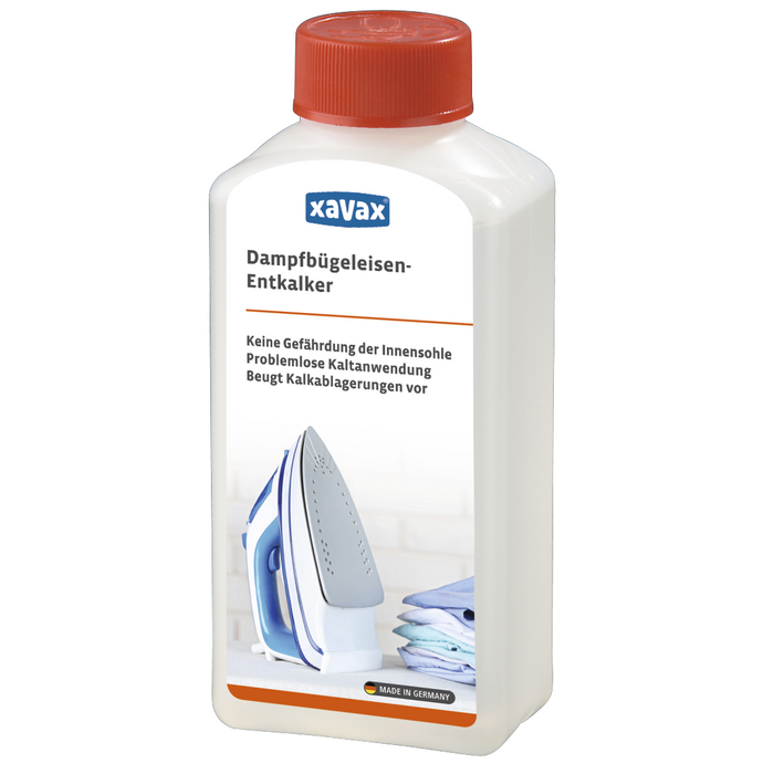 Xavax Descaler for steam irons, 250 ml, 111727