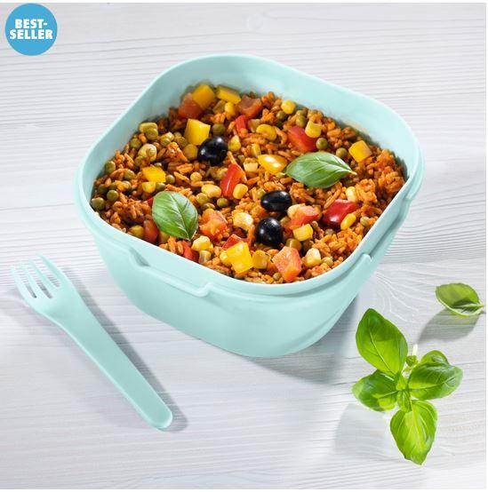 Xavax To Go lunch box, with cutlery, 1700 ml, HAMA-181585