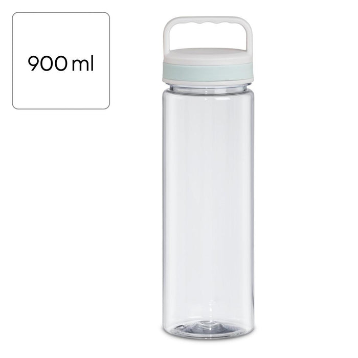 Xavax To Go liquid bottle, 900 ml, plastic, light, transparent
