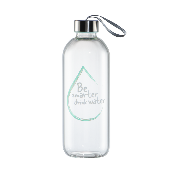 Glass bottle Xavax To Go, 1l, Protective case, For drinks