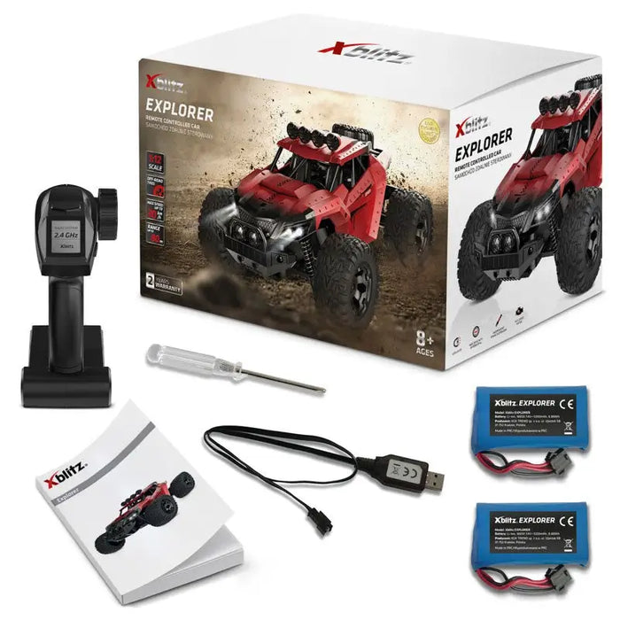 XBLITZ Explorer remote-controlled model 1:12 - Remote controlPOJ-ZST<<<(Games and Toys) VehiclesPOJ<<<ActionPL