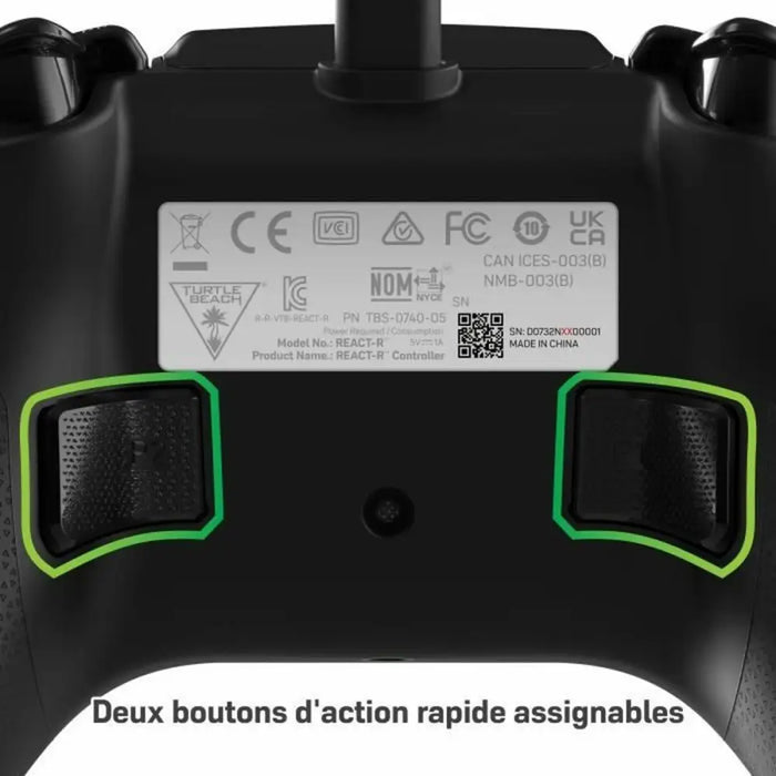 Xbox One Controller + PC Cable Turtle Beach React-R - Електроника Игри<<<Компютри| Електроника<<<BigBuy&&&Аксесоари за