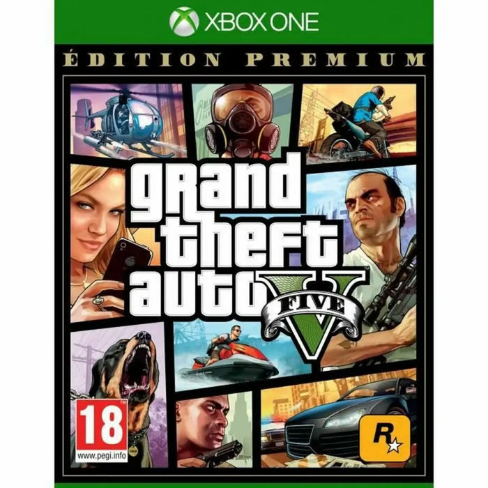 Xbox One Video Game Microsoft GTA V: PREMIUM ED - Електроника Игри<<<Компютри| Електроника<<<BigBuy&&&Видео