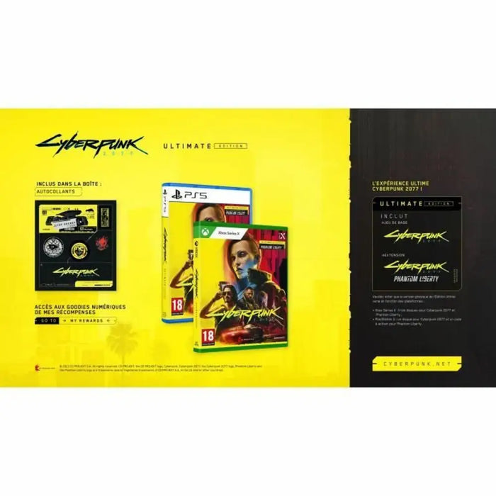 Xbox Series X Video Game Bandai Namco Cyberpunk 2077 Ultimate Edition (FR) - Електроника Игри<<<Компютри|