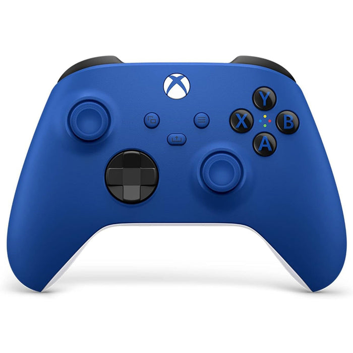 WIRELESS XBOX SHOCK BLUE CONTROLLER