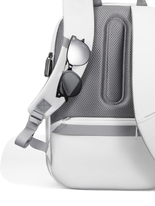 XD DESIGN ANTI-THEFT BACKPACK BOBBY EDGE WHITE P/N: P706.2503
