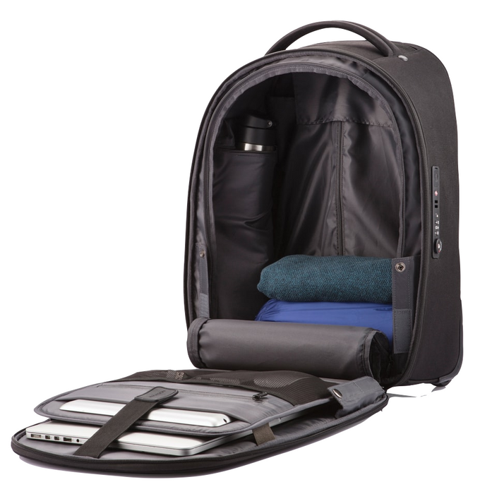 Bag/backpack with wheels XD Design Bobby Trolley black P705.771