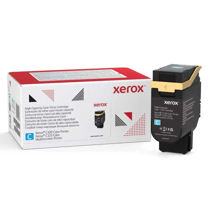 Xerox C320/C325 High-Capacity Cyan Toner Cartridge 5.5K - Консумативи за принтери<<<XEROX