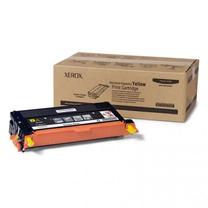 XEROX Phaser 6180 toner cartridge yellow standard capacity 2.000 pages 1-pack - Тонери<<<Консумативи - Лазер<<<Печат