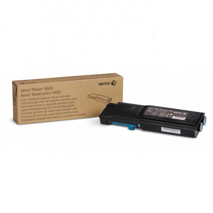 XEROX Toner cyan Phaser6600/WorkCentre6605 2000pgs 106R02249 - Тонери<<<Консумативи - Лазер<<<Печат Сканиране и
