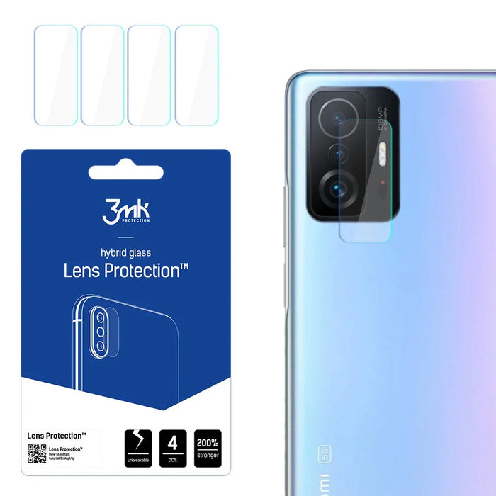 Xiaomi 11T/11T Pro - 3mk Lens Protection™ - Cell phone tempered glass<<<HurtelXML