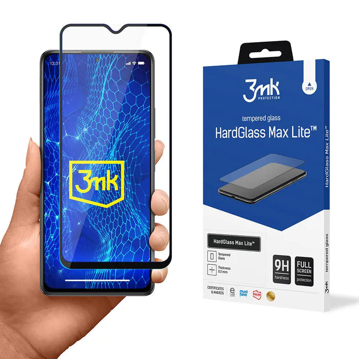 Xiaomi Redmi Note 10 Pro Black - 3mk HardGlass Max Lite™ - *Kategoria tymczasowa<<<HurtelXML