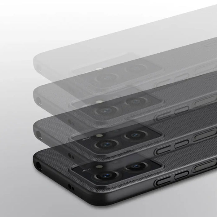 Xiaomi Redmi Note 12 Nillkin Super Frosted Shield armored case - black - Cell phone cases and covers<<<HurtelXML
