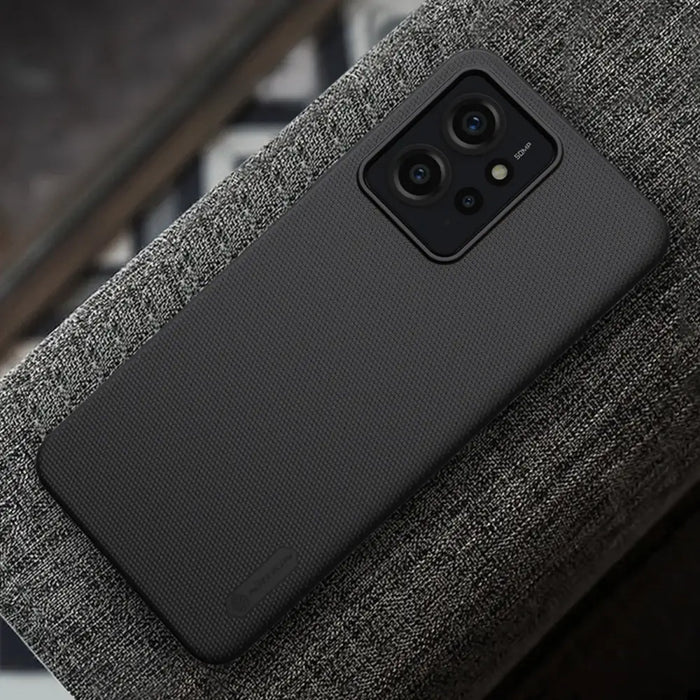 Xiaomi Redmi Note 12 Nillkin Super Frosted Shield armored case - black - Cell phone cases and covers<<<HurtelXML