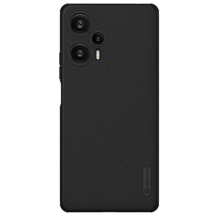 Xiaomi Redmi Note 12 Turbo / Xiaomi Poco F5 Armored Case Nillkin Super Frosted Shield Pro Armored Cover - Black - Cell