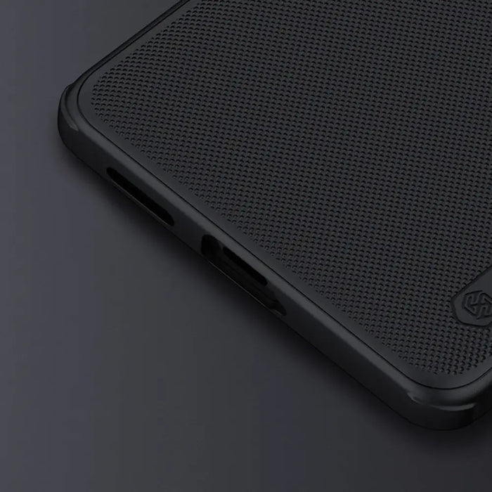 Xiaomi Redmi Note 12 Turbo / Xiaomi Poco F5 Armored Case Nillkin Super Frosted Shield Pro Armored Cover - Black - Cell