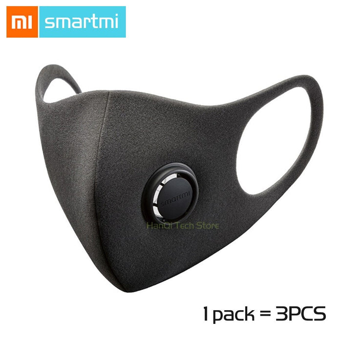 Xiaomi SmartMi PM2.5 Mask against air pollution and fog, 3 pieces, 3D design