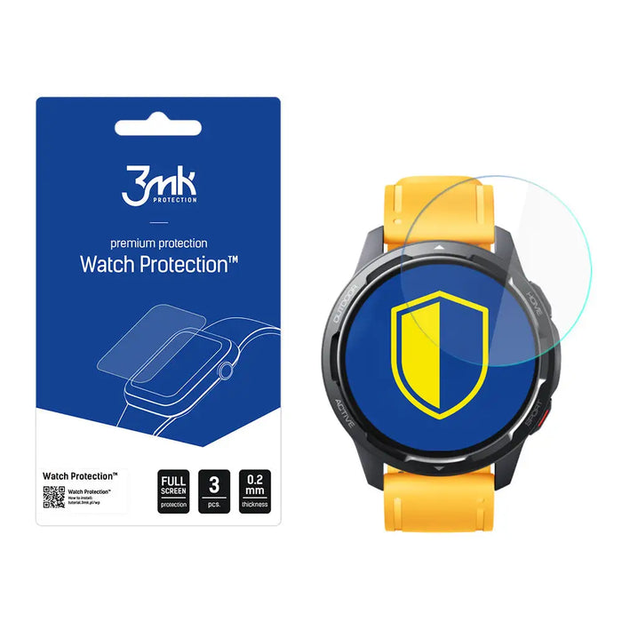 Xiaomi Watch S1 Active - 3mk Watch Protection™ v. FlexibleGlass Lite - *Kategoria tymczasowa<<<HurtelXML