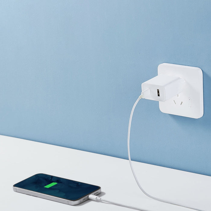 Xiaomi Travel Charger Combo fast charger USB-A / USB-C 33W PD white (BHR4996GL)