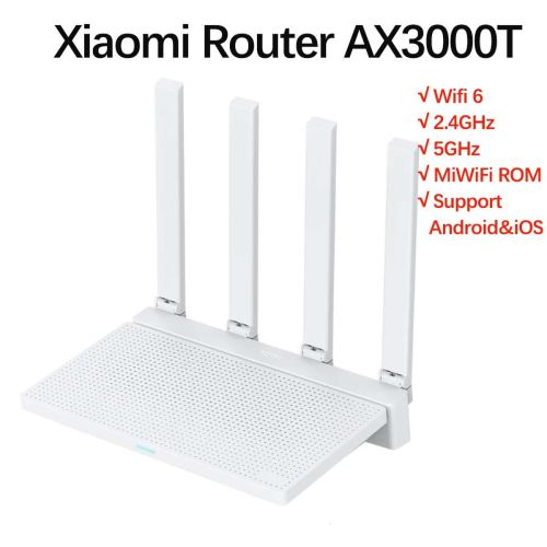 Xiaomi Mi Router AX3000T White EU DVB4423GL