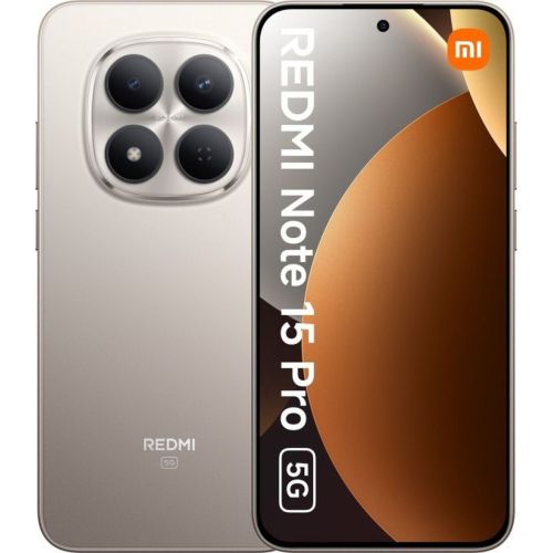 Smartphone Xiaomi Redmi Note 15 Pro 5G 6,83" Octa Core Mediatek Dimensity 7400 Ultra 8 GB RAM 256 GB Silver