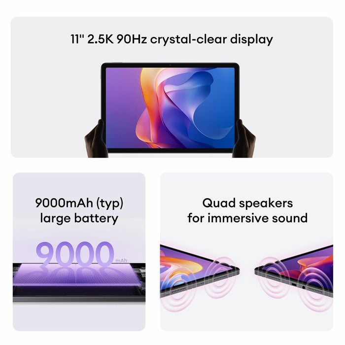 Tablet Xiaomi Redmi Pad 2 11" Octa Core 4 GB RAM 128 GB Grey
