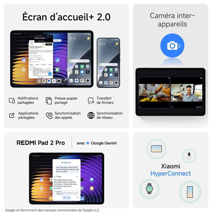 Tablet Xiaomi Redmi Pad 2 Pro 12,1" Octa Core 6 GB RAM 128 GB Grey