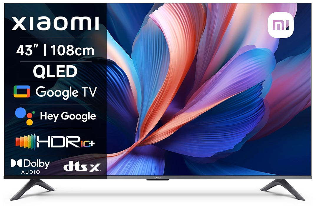 Xiaomi TV A Pro 43" QLED UHD 2026 Black EU ELA5956EU