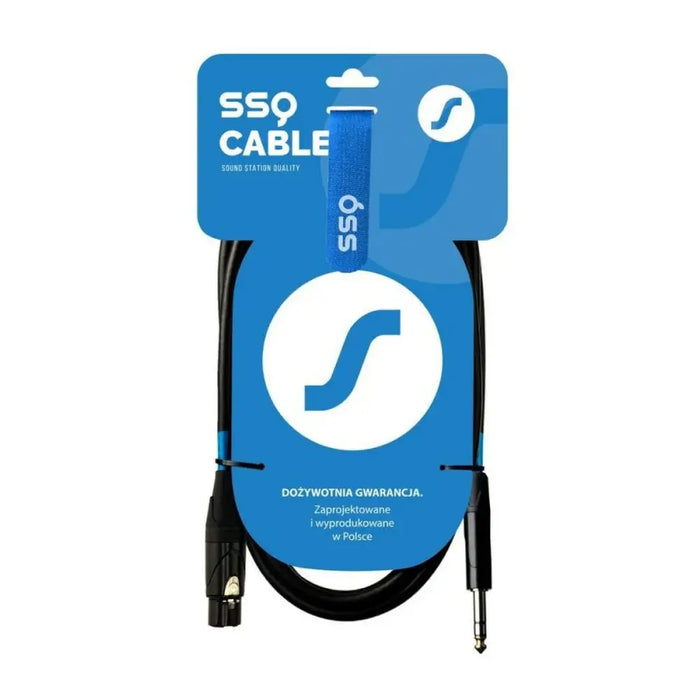 XLR cable to jack Sound station quality (SSQ) SS-2060 1 m - Аудио и Видео Кабели<<<Електроника Телевизори<<<Компютри|