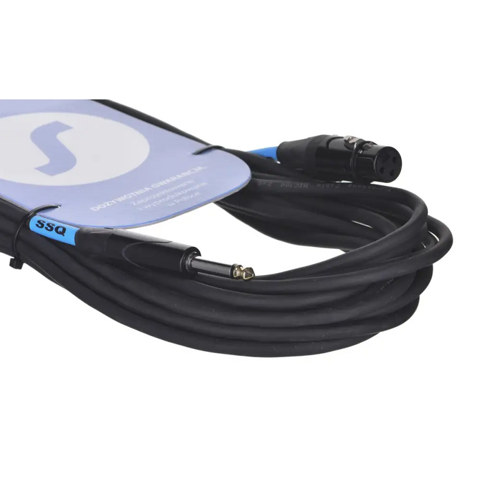 XLR cable to jack Sound station quality (SSQ) XZJM10 10 m - WiresNGL-KAB<<<Sound systemNGL<<<ActionPL&&&Електроника