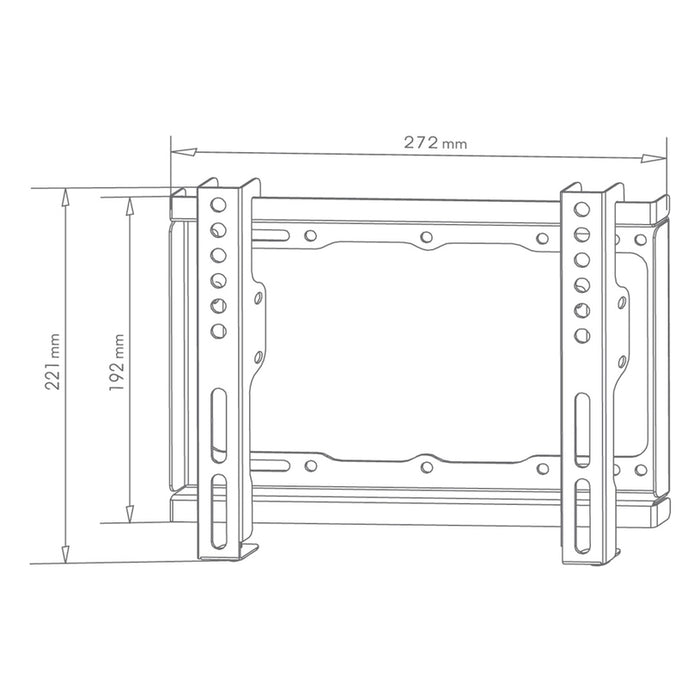 TV Stand XMART 1743SF BLACK