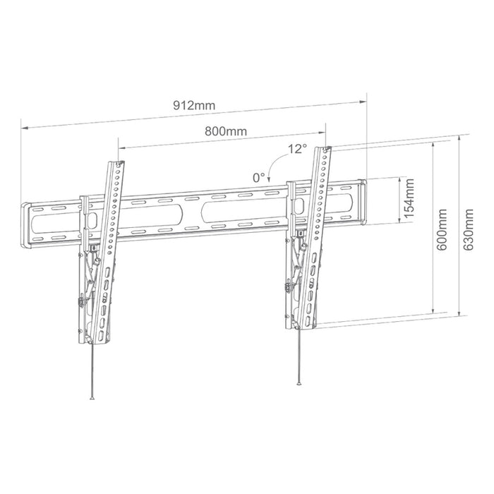 TV Stand XMART 4790 XT BLACK